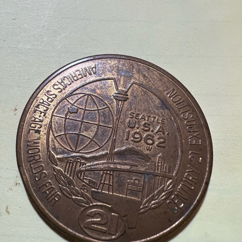 1962 Seattle World's Fair Commemorative Coin